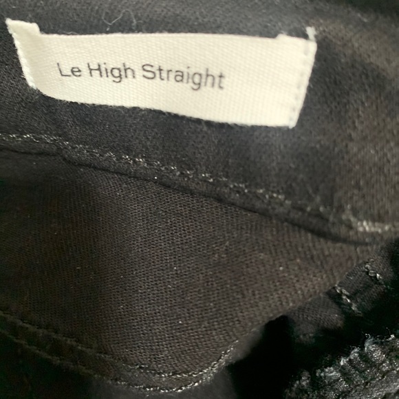 Frame Le High Straight Stagger-hem Stretch Jeans - Picture 8 of 10